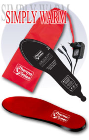Werbung für unsere Thermo Soles - beheizbare Schuheinlagen